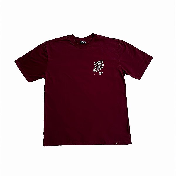 CAMISETA RUN BORDÔ