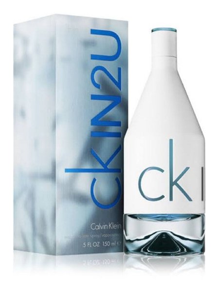 CKin2U Eau De Toilette Masculino - Calvin Klein (Caixa Amassada)