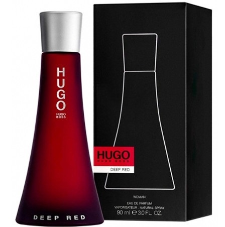Deep Red Woman Eau de Parfum Feminino - Hugo Boss (CAIXA AMASSADA)