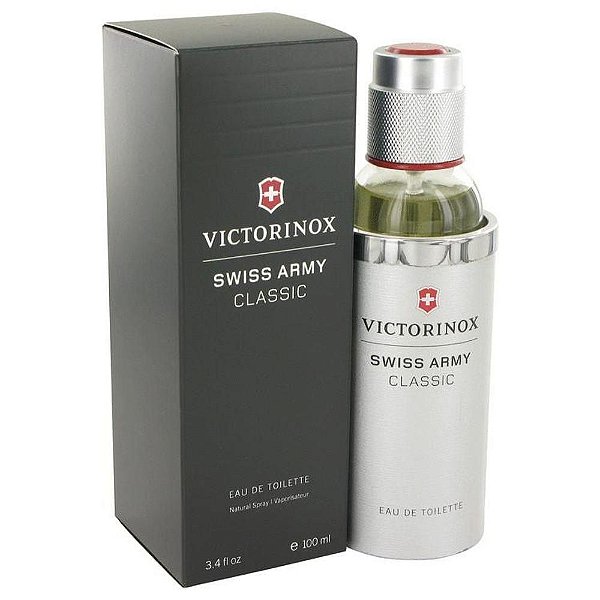 Swiss Army Classic Eau de Toilette Masculino - Victorinox (Caixa Amassada) Caixa Preta