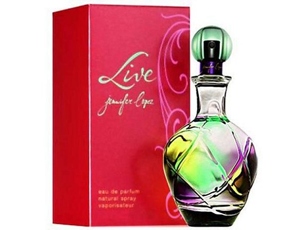 Live Eau de Parfum Feminino - Jennifer Lopez ( Caixa Amassada)