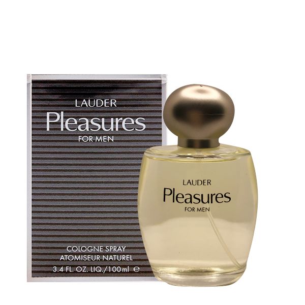 Pleasures For Men Eau de Toilette Masculino - Estée Lauder (CAIXA AMASSADA)