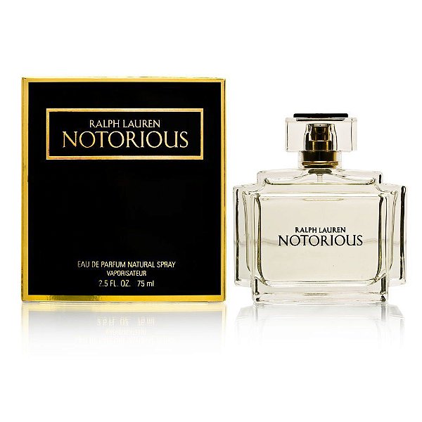 Notorious Eau de Parfum Feminino - Ralph Lauren (Raro)CAIXA AMASSADA