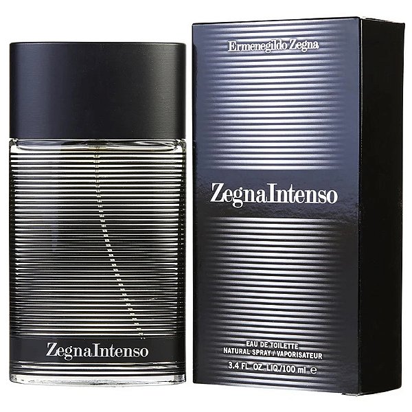 Zegna Intenso Eau de Toilette Masculino - Ermenegildo Zegna (CAIXA AMASSADA)Listra