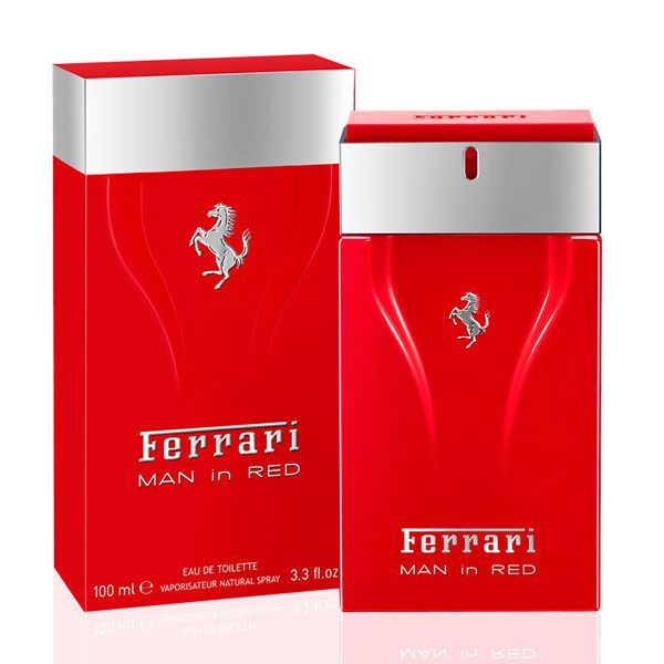 Ferrari Man in Red Eau De Toilette Masculino - Ferrari (CAIXA AMASSADA)