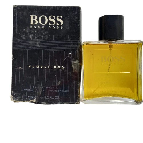 Number One EDT Masculino - Hugo Boss (Caixa Amassada) Embalagem Antiga