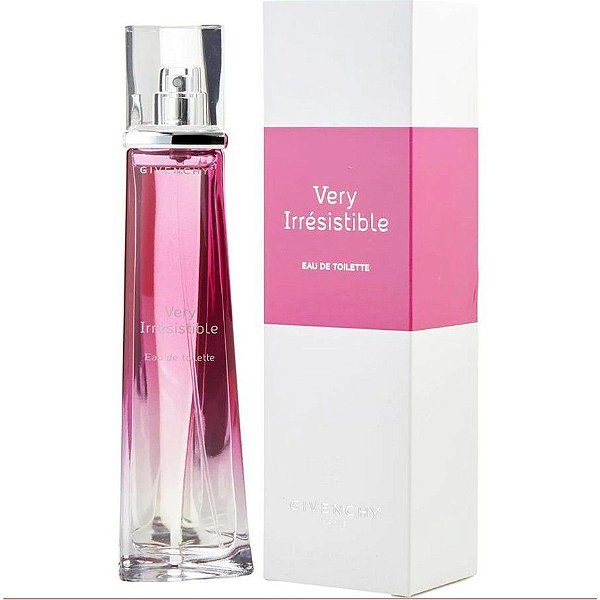 Very Irrésistible Eau de Toilette Feminino - Ginvenchy (Caixa Branca e Rosa)