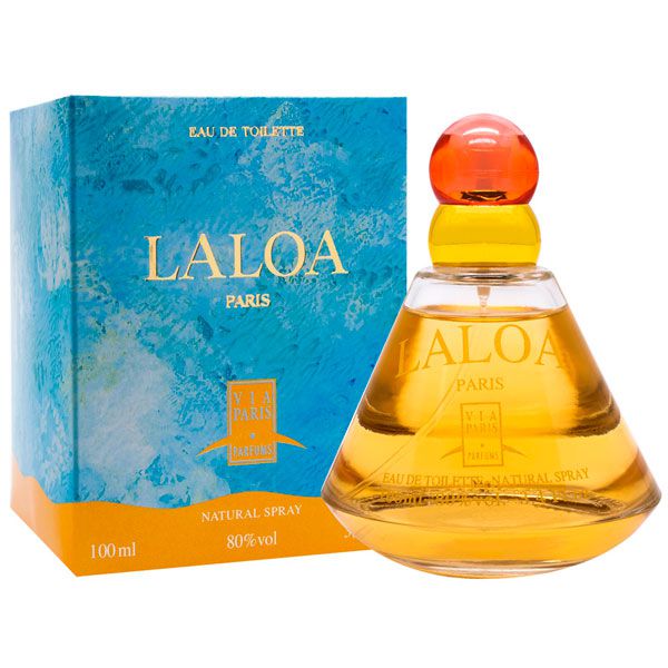 Laloa Eau de Toilette Feminino - Via Paris (CAIXA AMASSADA)