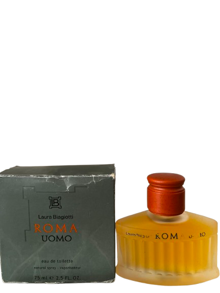 Roma Uomo Eau De Toilette Masculino - Laura Biagiotti (Caixa Amassada)