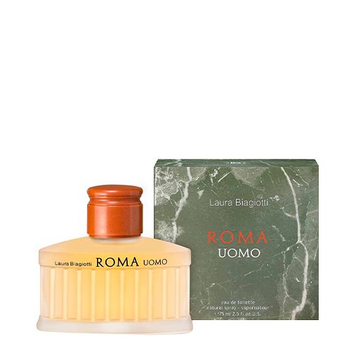 Roma Uomo Laura Biagiotti Eau De Toilette Masculino - Laura Biagiotti (Caixa Amassada)