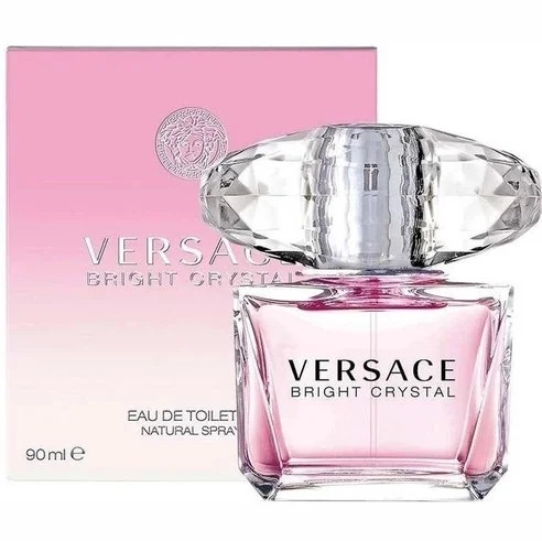 Bright Crystal Eau de Toilette Feminino - Versace (CAIXA AMASSADA)