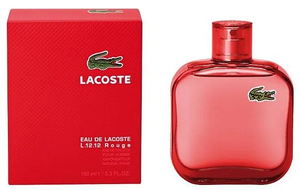 Eau de Lacoste L.12.12 Rouge Eau de Toilette Masculino - Lacoste (Caixa Amassada)