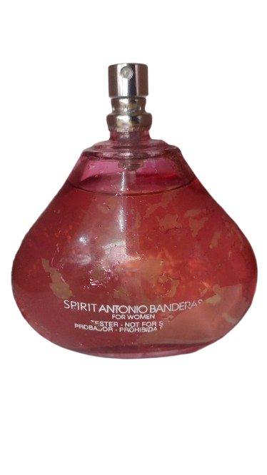 Spirit For Woman Eau de Toilette Feminino - Antonio Banderas (sem caixa, sem tampa e descascado)