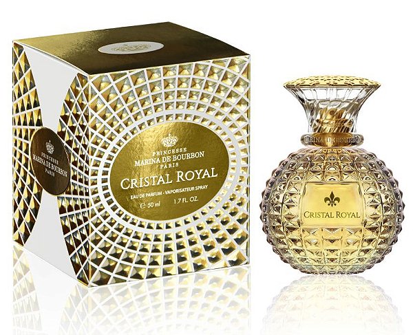 Cristal Royal Eau De Parfum Feminino - Marina de Bourbon (Caixa Amassada)