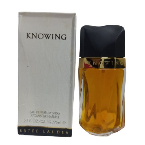 Knowing Eau de Parfum Feminino - Estee Lauder (Raro) caixa amassada