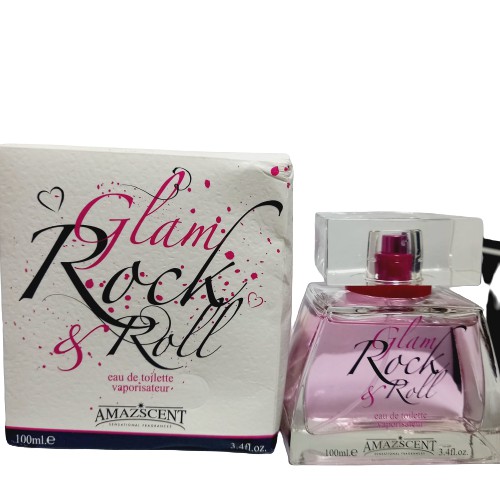 Glam Rock & Roll Eau De Toilette Feminino - Amazscent (Caixa Amassada)
