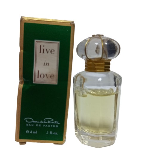 Live In Love Eau De Parfum Feminino - Oscar De Lá Renta ( MINIATURA ) SEM CAIXA