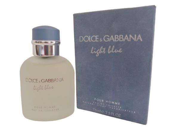Light Blue Pour Homme Eau de Toilette - Dolce & Gabbana (Caixa Amassada)