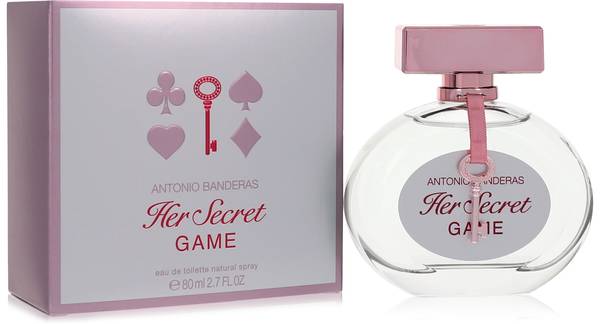 Her Secret Game Eau de Toilette Feminino - Antonio Banderas (CAIXA AMASSADA)