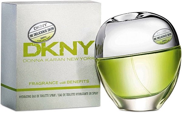 DKNY Be Delicious Skin Hydrating Eau de Toilette Feminino (CAIXA AMASSADA)