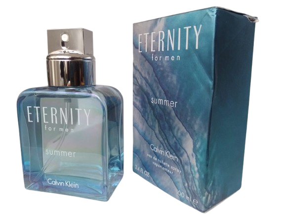 Eternity For Men Summer Eau de Toilette - Calvin Klein (CAIXA AMASSADA)