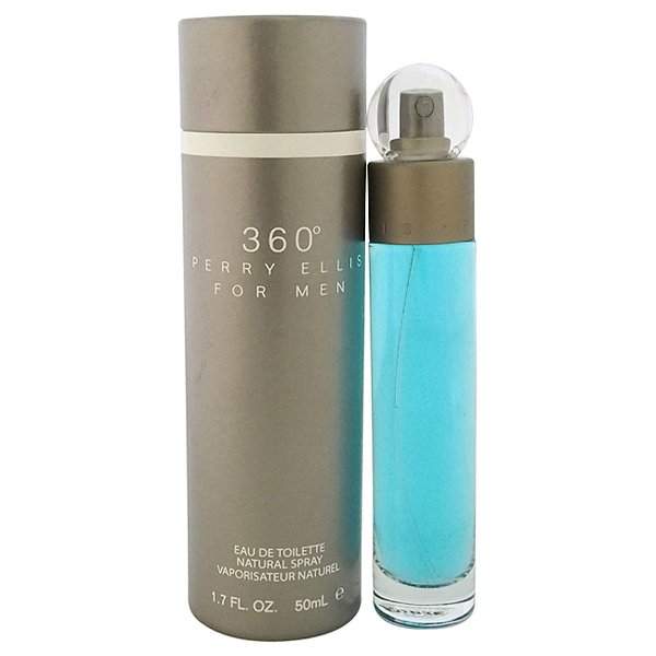 360° for Men  Eau De Toilette Masculino - Perry Ellis (CAIXA AMASSADA)