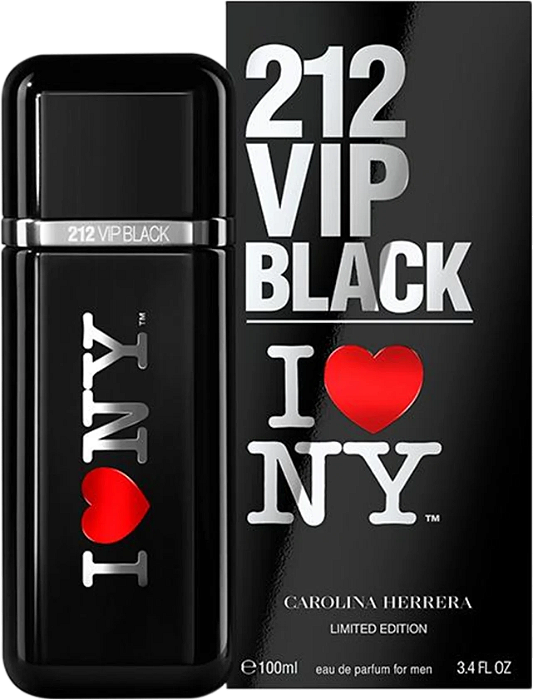 212 VIP Black I Love NY Eau de Parfum Masculino - Carolina Herrera