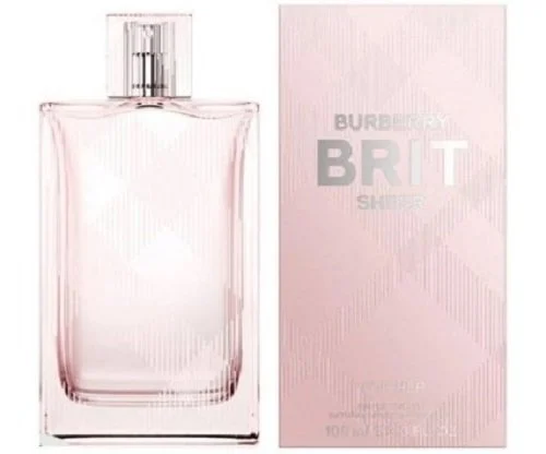 Brit Sheer For Her Eau de Toilette -Burberry (CAIXA AMASSADA)