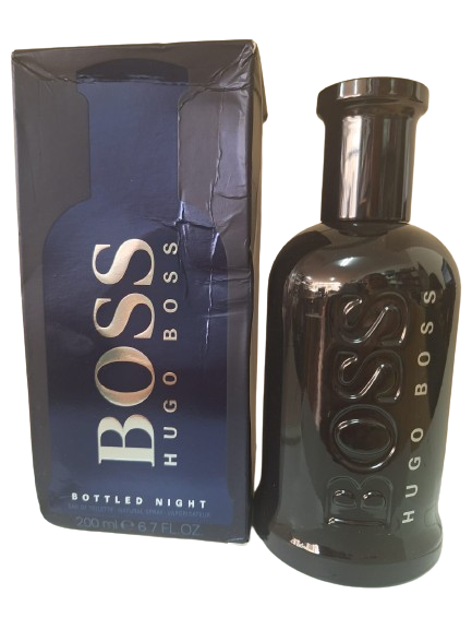 Hugo Boss Bottled Night Eau de Toilette Masculino (CAIXA AMASSADA)