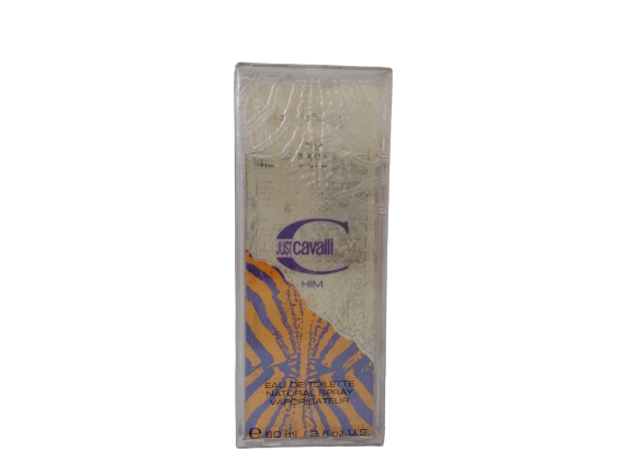 Just Cavalli For Him Eau de Toilette Masculino - Roberto Cavalli (Caixa Amassada)