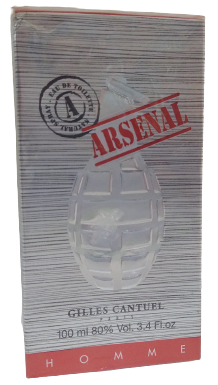 Arsenal Homme Eau de Toilette Masculino - Gilles Cantuel (CAIXA AMASSADA)