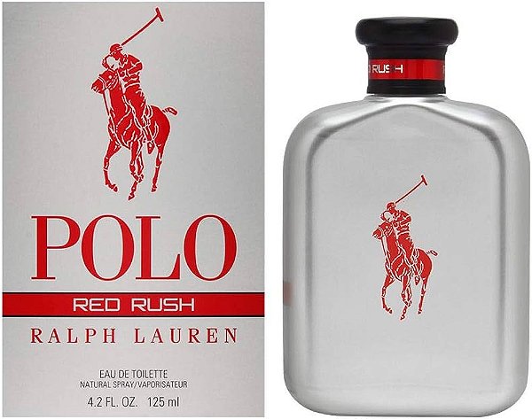 Polo Red Rush Eau de Toilette Masculino - Ralph Lauren (CAIXA AMASSADA)