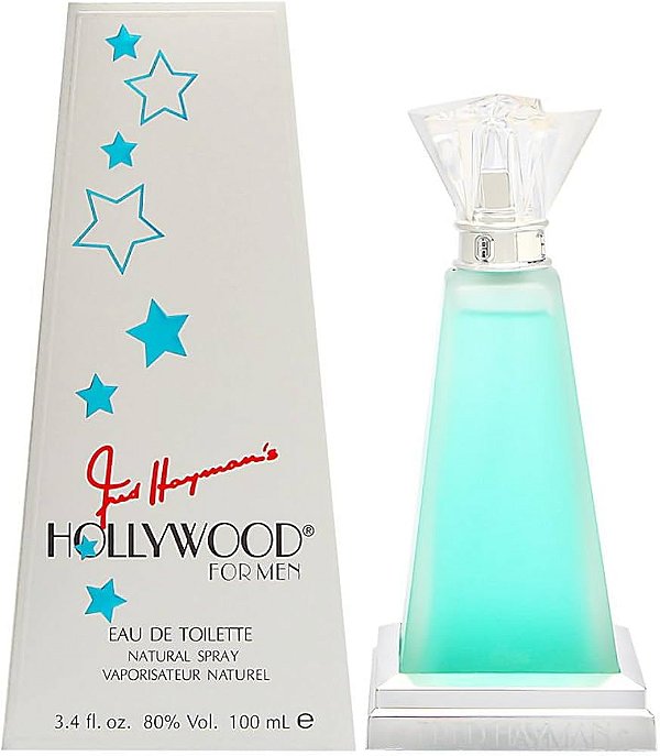 Hollywood for Men Eau de Toilette - Fred Hayman (CAIXA AMASSADA)