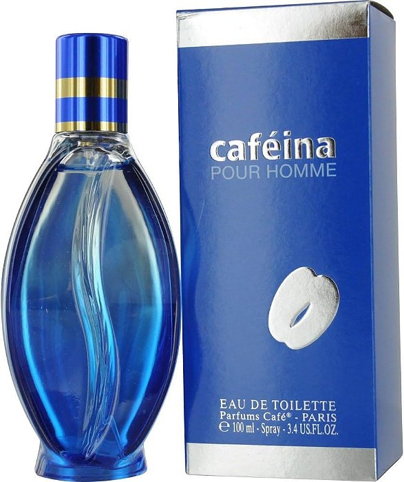 Caféina pour Homme Eau de Toilette Masculino - Café Café (CAIXA AMASSADA)