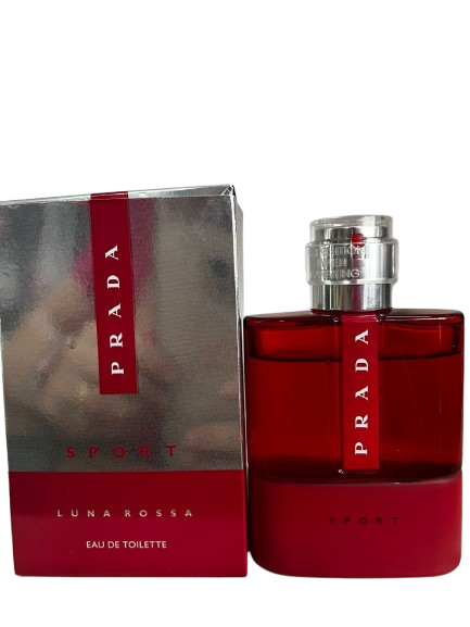 Luna Rossa Eau Sport Eau de Toilette Masculino - Prada (CAIXA AMASSADA E VAZADO)