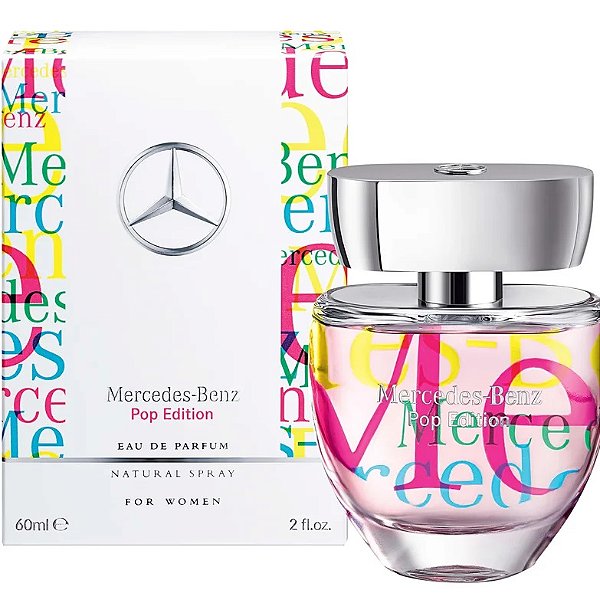 Mercedes-Benz For Her Pop Edition Eau de Parfum Feminino - Mercedes-Benz (CAIXA AMASSADA)