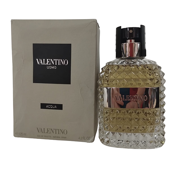 Valentino Uomo Acqua Eau de Toilette Valentino Masculino (CAIXA AMASSADA)
