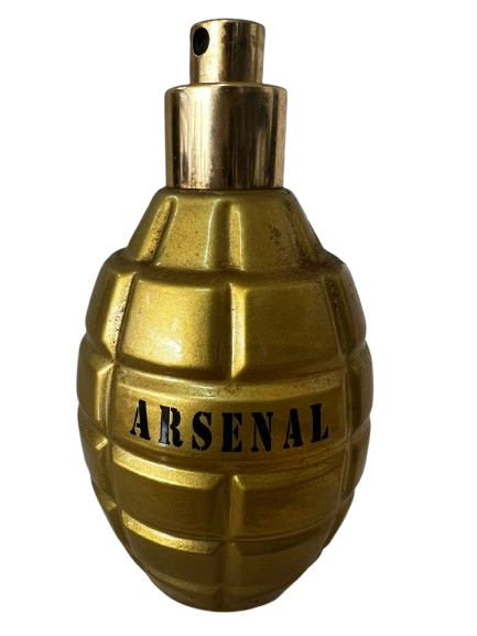 Arsenal Gold Eau de Parfum Masculino - Gilles Cantuel (Sem Caixa, Sem Tampa e Vazado)