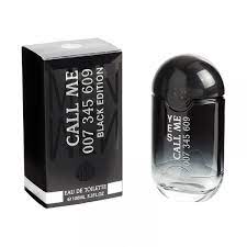 Call Me Black Edition Eau de Toilette Masculino - Real Time