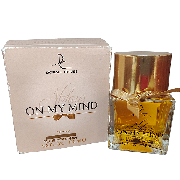 Always on My Mind  Eau de Parfum Feminino - Dorall (Caixa Amassada)
