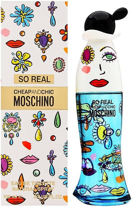 Cheap And Chic So Real Eau De Toilette Feminino - Moschino