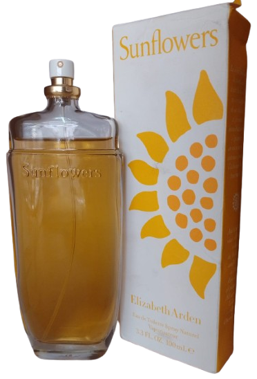 Sunflowers Eau De Toilette Feminino - Elizabeth Arden (Caixa amassada e sem tampa)