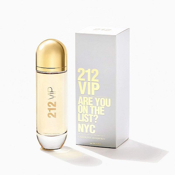212 Vip Eau de Parfum Feminino - Carolina Herrera (Caixa Amassada)