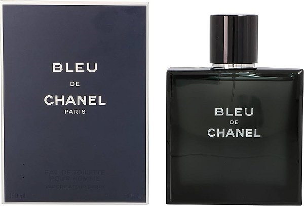 BLEU Eau de Toilette Masculino - Chanel Caixa Amassada