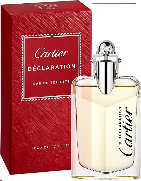 CARTIER DECLARATION EDT 50ML (CAIXA AMASSADA)