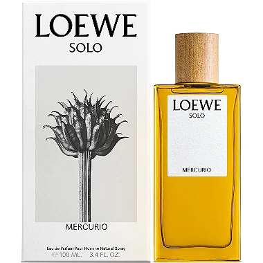 SOB ENCOMENDA 3 A 12 DIAS UTEIS Solo Mercúrio Eau de Parfum Masculino - Loewe