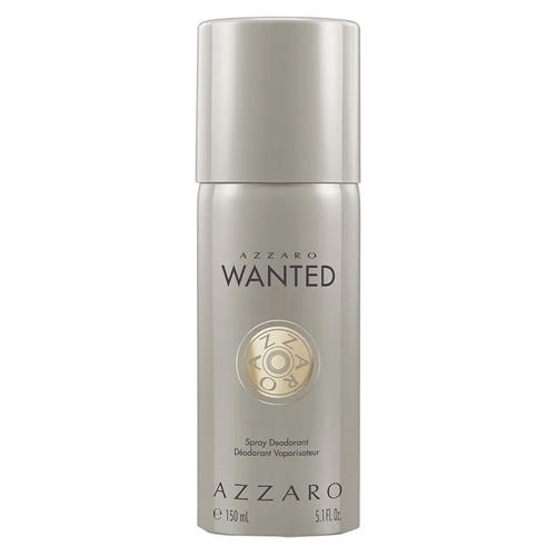 Desodorante Wanted Masculino - Azzaro (Sem Caixa e Embalagem Amassada)