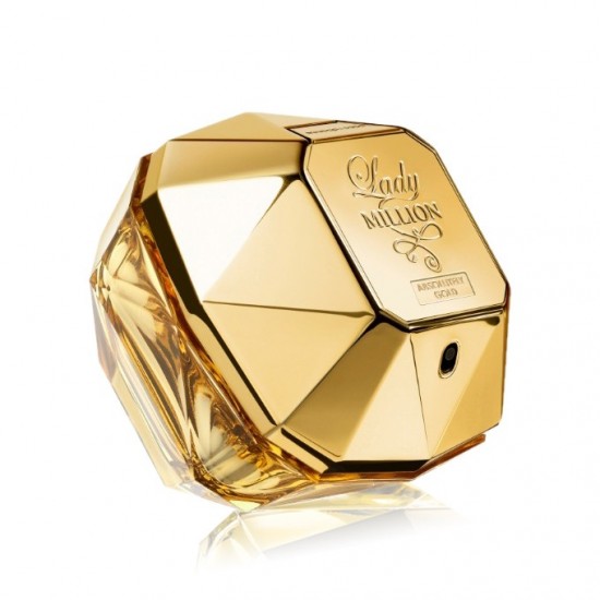 Lady Million Absolutely Gold EDP Feminino - Paco Rabanne (SEM CAIXA E FRASCO COM AVARIAS)