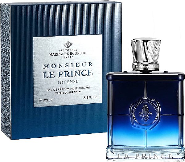 Monsieur Le Prince Intense Pour Homme Eau de Parfum Masculino - Marina de Bourbon