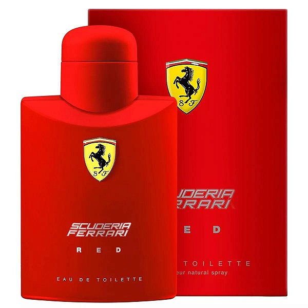 Scuderia Ferrari Red Eau de Toilette Masculino - Ferrari (CAIXA AMASSADA)